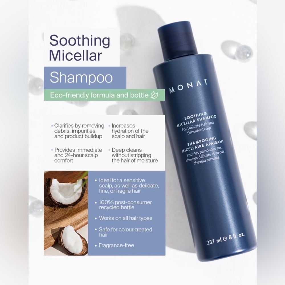 Monat Soothing Micellar shampoo
